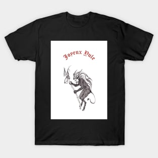 Krampus + "Joyeux Yule" T-Shirt